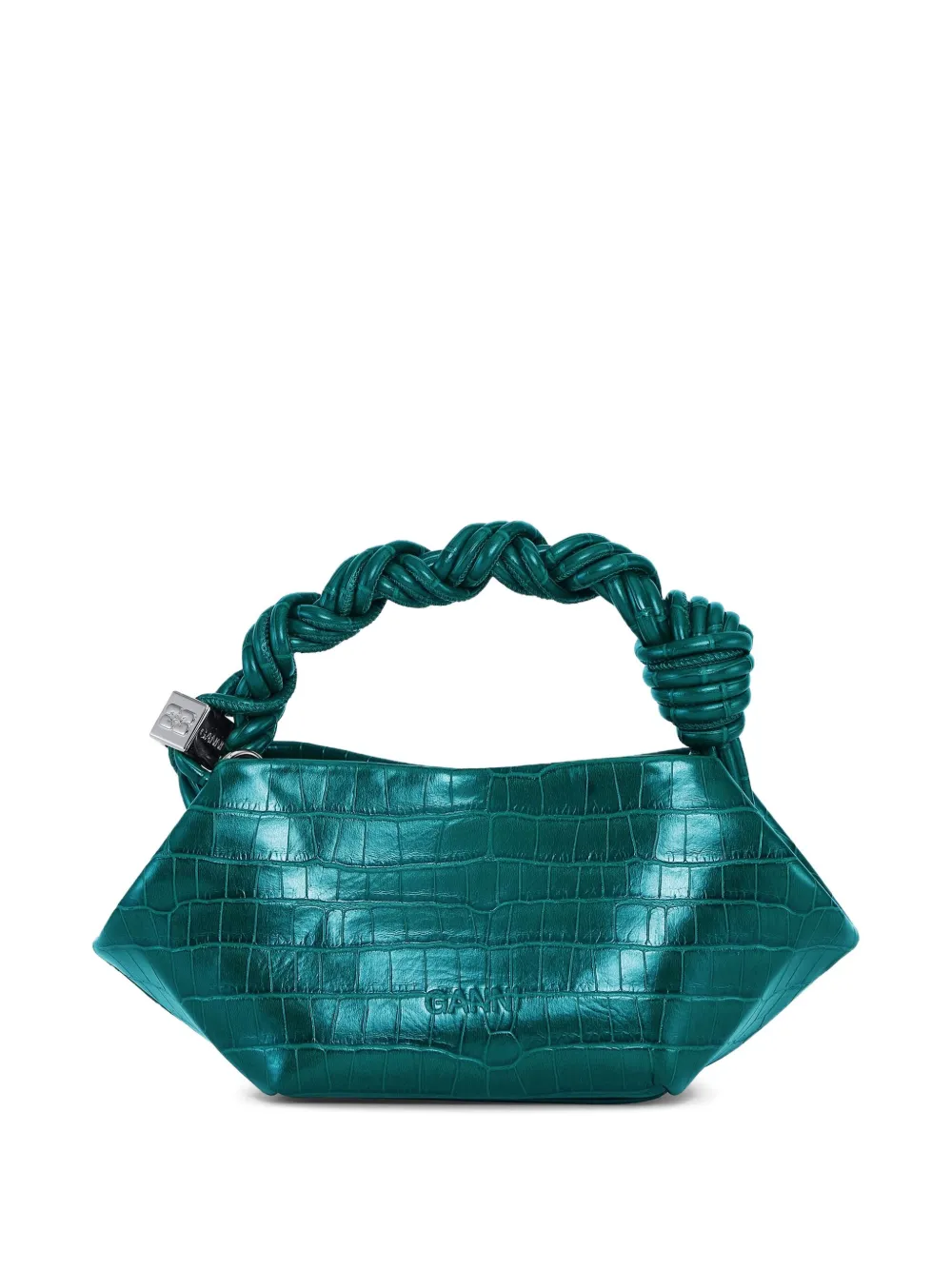 GANNI Kleine Bou shopper - Groen