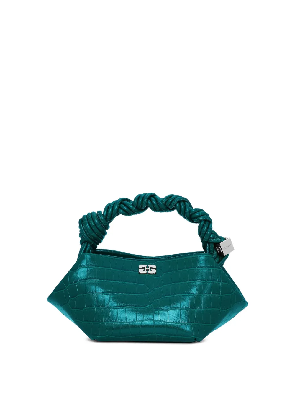 GANNI Kleine Bou shopper Groen