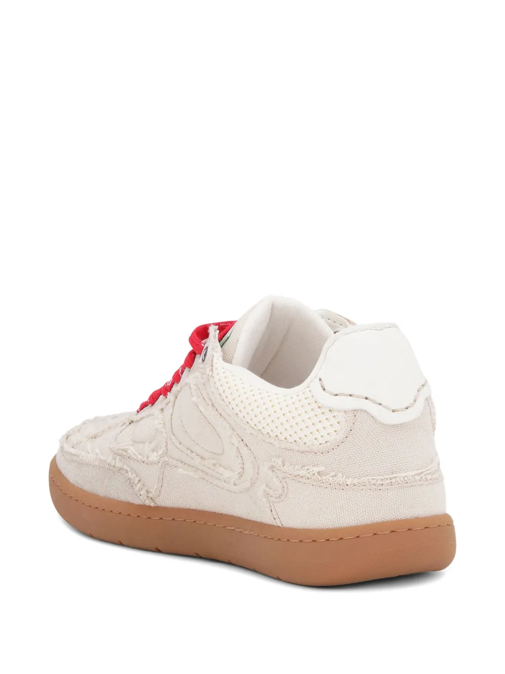 GANNI panelled sneakers Neutrals