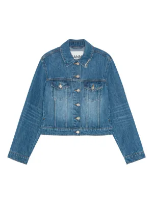 GANNI Denim Jackets for Women - Shop on FARFETCH