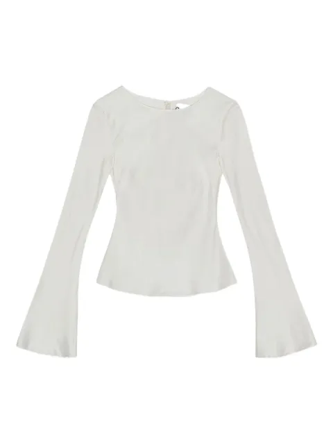 GANNI long-sleeve blouse
