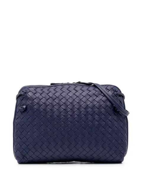 Bottega Veneta Pre-Owned 2012-2024 Medium Nappa Intrecciato Nodini crossbody bag