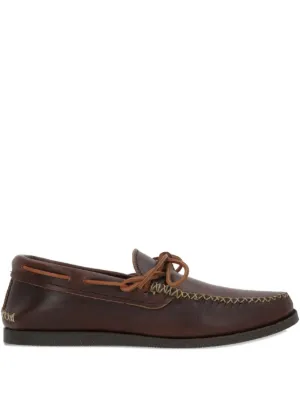 Brunello Cucinelli デッキシューズ | ブラウン | FARFETCH JP