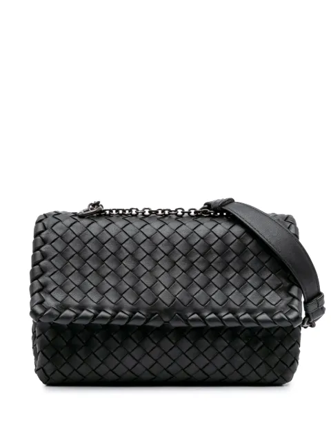 Bottega Veneta Pre-Owned 2012-2024 Baby Nappa Intrecciato Olimpia crossbody bag