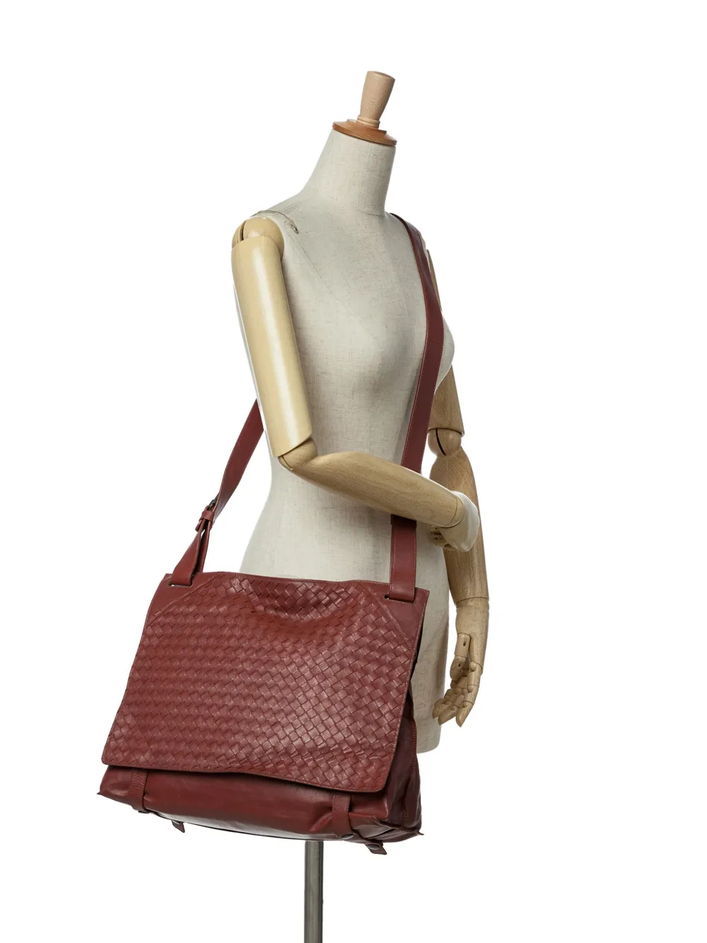 Bottega Veneta Pre-Owned 2012-2024 Nappa Intrecciato Flap crossbody bag | Pre-Owned | Image 2