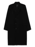 Frei-Mut single-breasted coat - Black