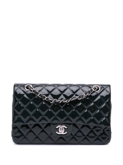 CHANEL Pre-Owned 2014 Medium Classic Patent Double Flap shoulder bag