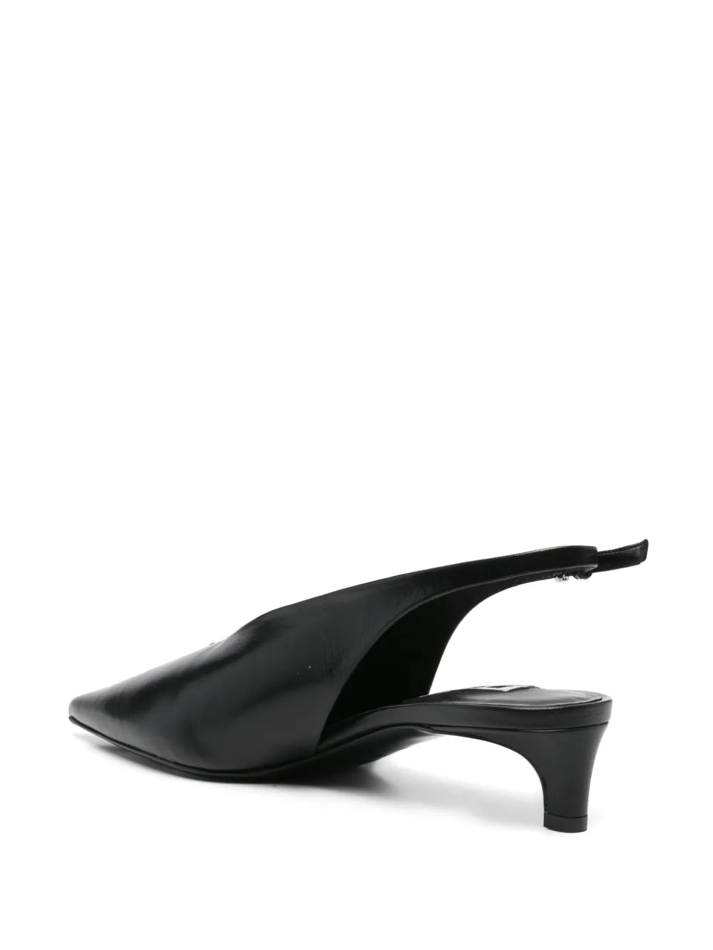 Jil Sander 40mm leather pumps Black