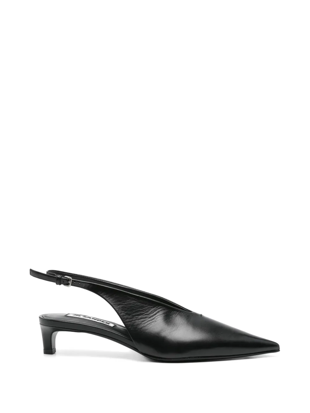 Jil Sander 40mm leather pumps Black