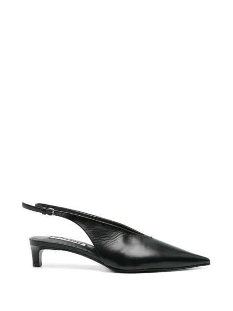 Jil Sander zapatillas con tacón de 40mm