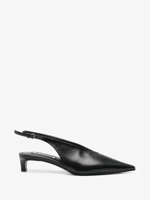 Jil Sander 35mm leather pumps