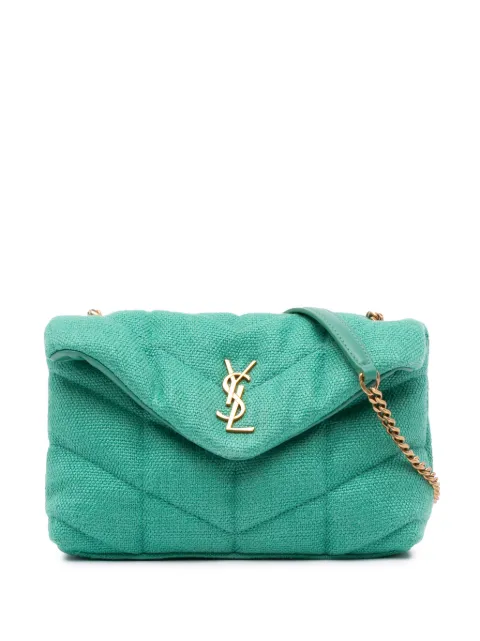 Saint Laurent Pre-Owned 2021 Toy Canvas Loulou Puffer crossbody bag