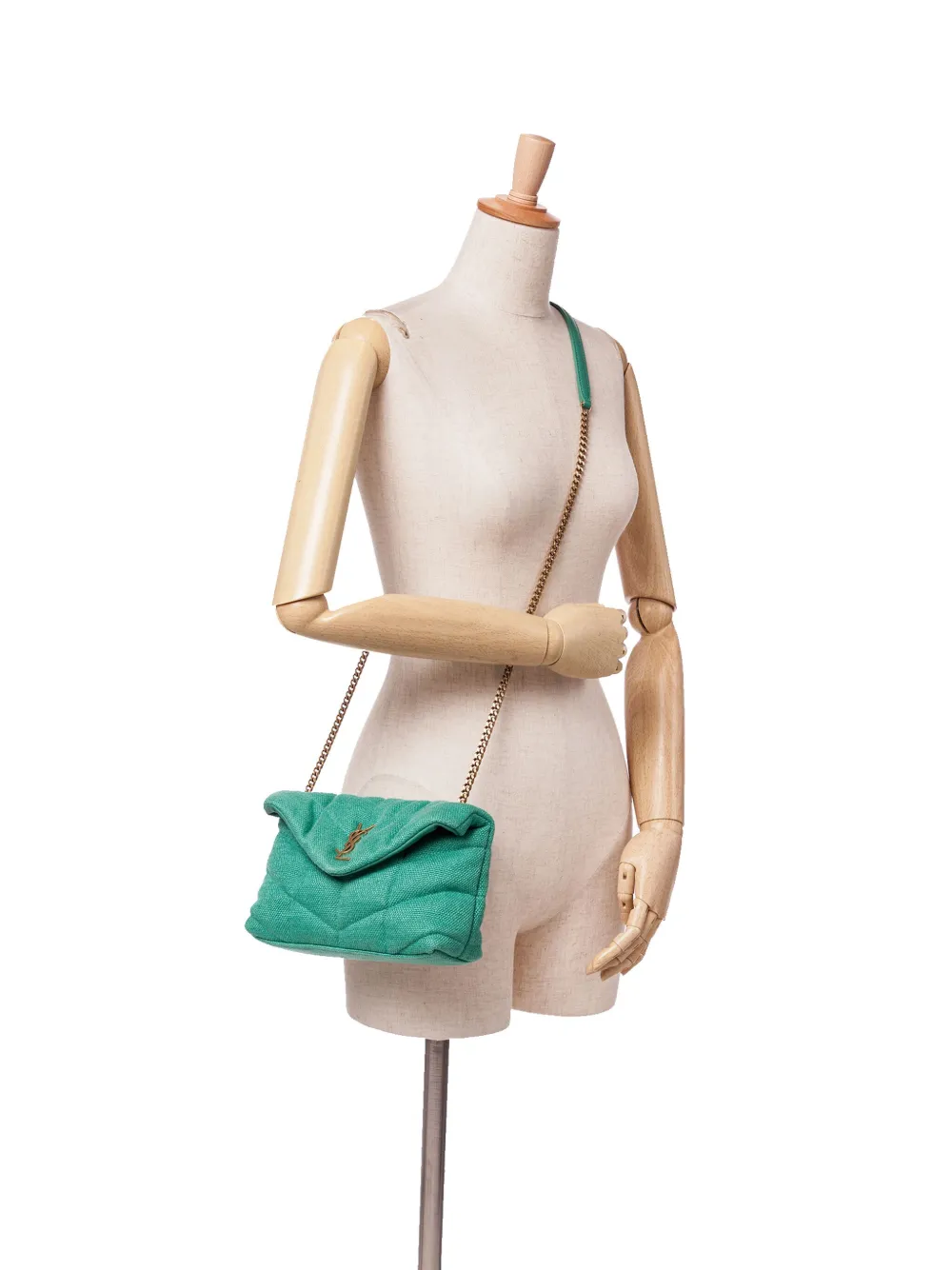 Saint Laurent Pre-Owned 2021 Toy Canvas Loulou Puffer crossbody bag | Pre-Owned | Image 2