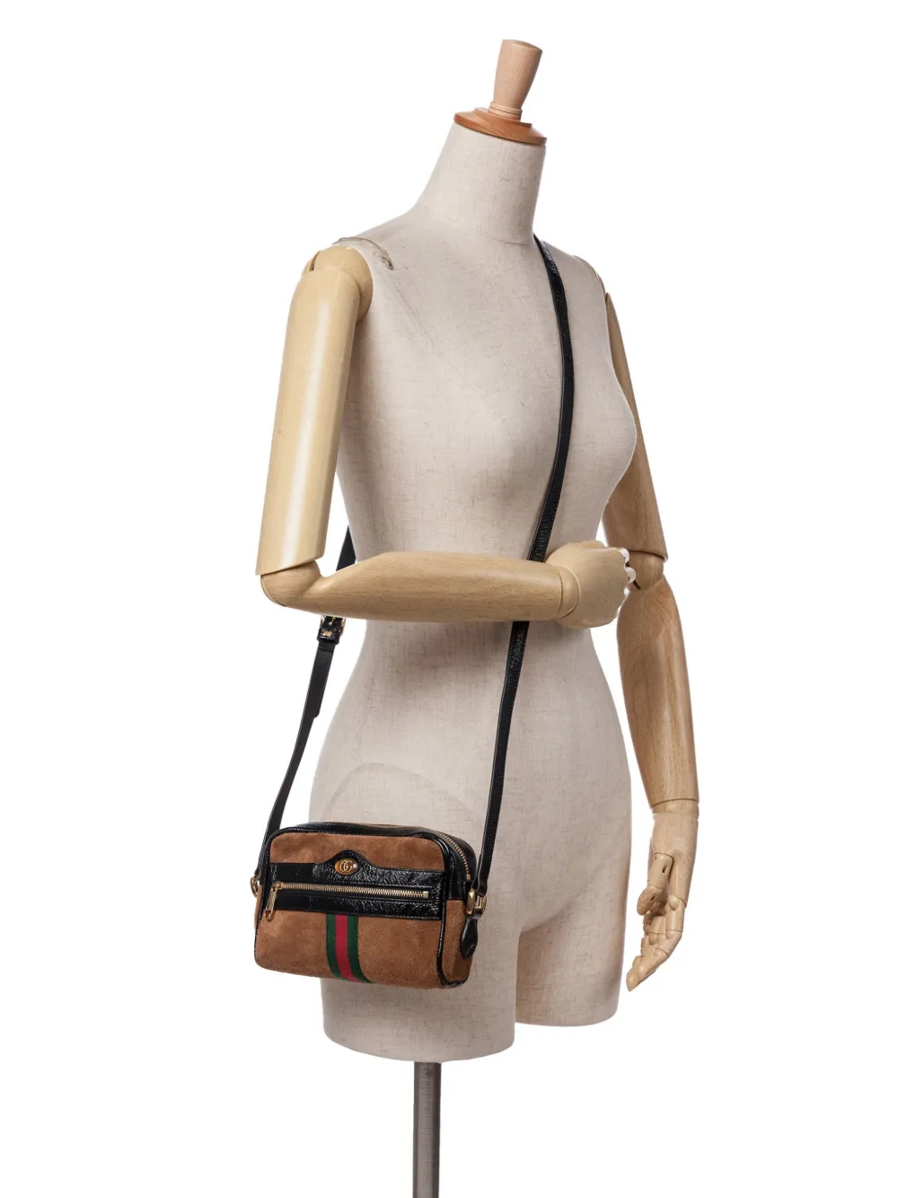 Gucci Pre-Owned 2016-2024 Mini Suede Ophidia crossbody bag | Pre-Owned | Image 2