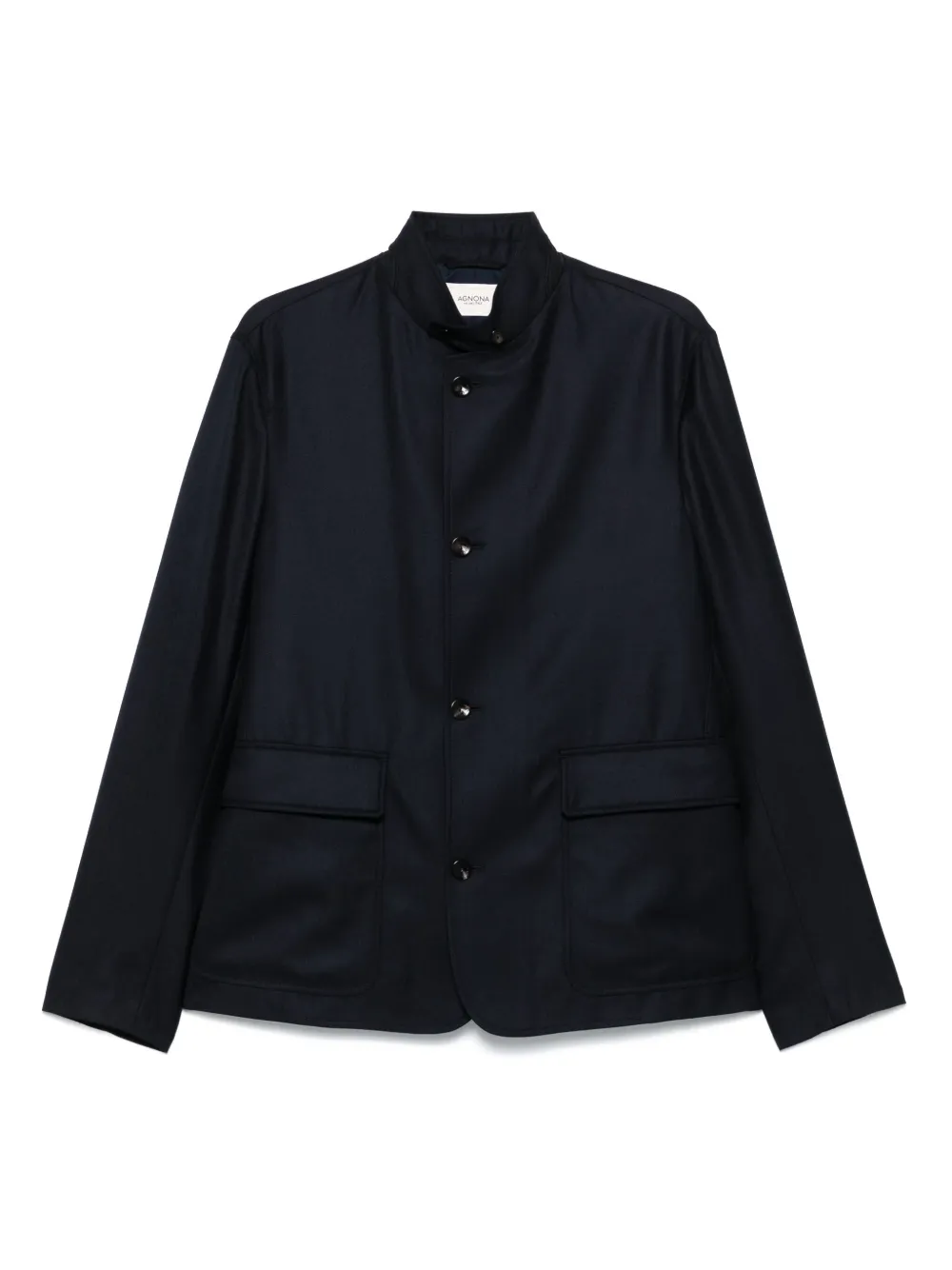 Agnona cashmere-blend jacket | Blue | Image 1