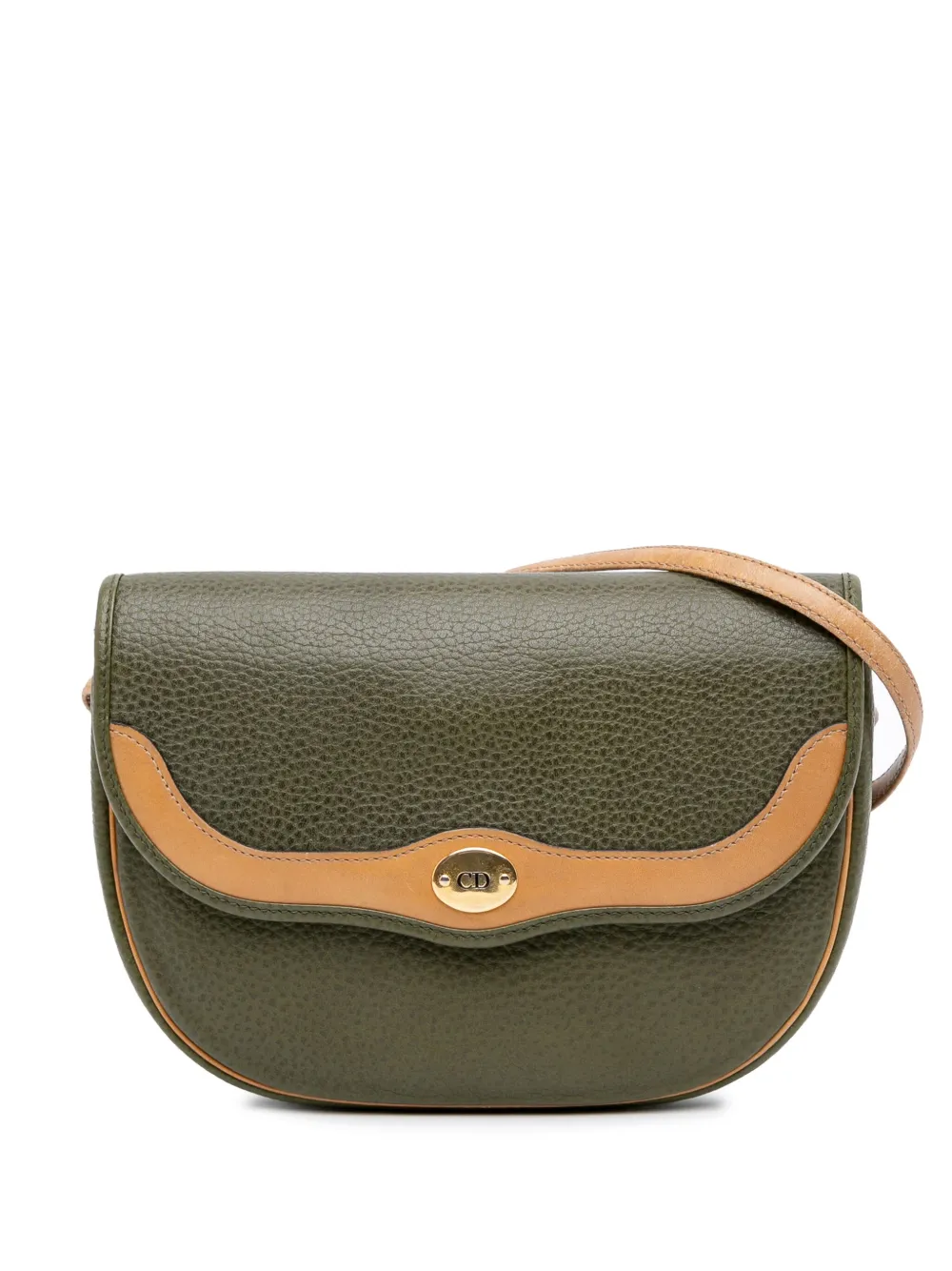 Christian Dior Pre-Owned 20th Century レザーショルダーバッグ - グリーン Christian Dior Pre-Owned 20th Century レザーショルダーバッグ - グリーン