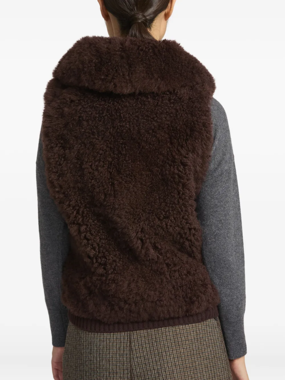 Yves Salomon cashmere gilet | Waistcoats & Gilets | Image 2