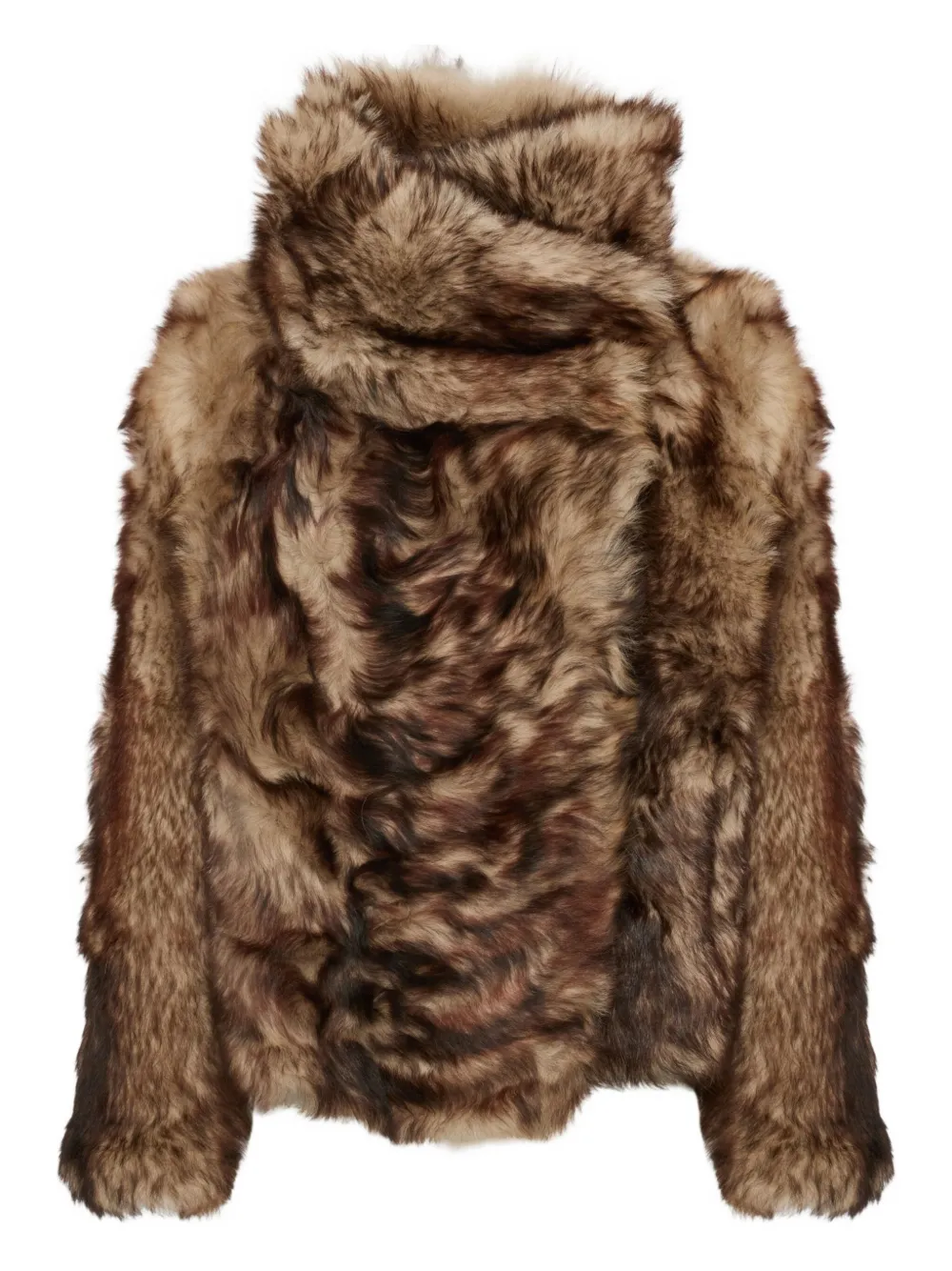 Yves Salomon shearling jacket | Brown | Image 1