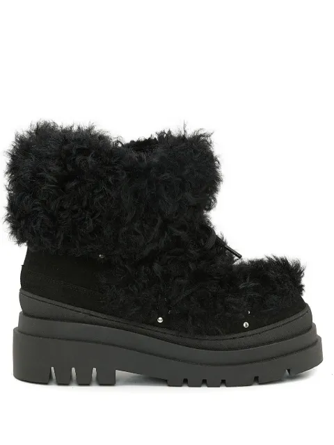 Yves Salomon shearling platform boots