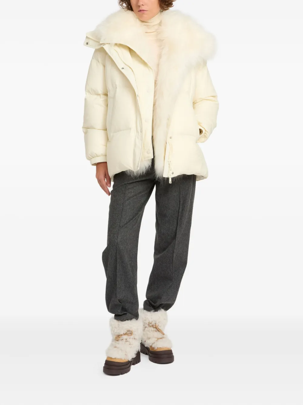 Yves Salomon padded oversized jacket | Oversized Jackets | Image 2