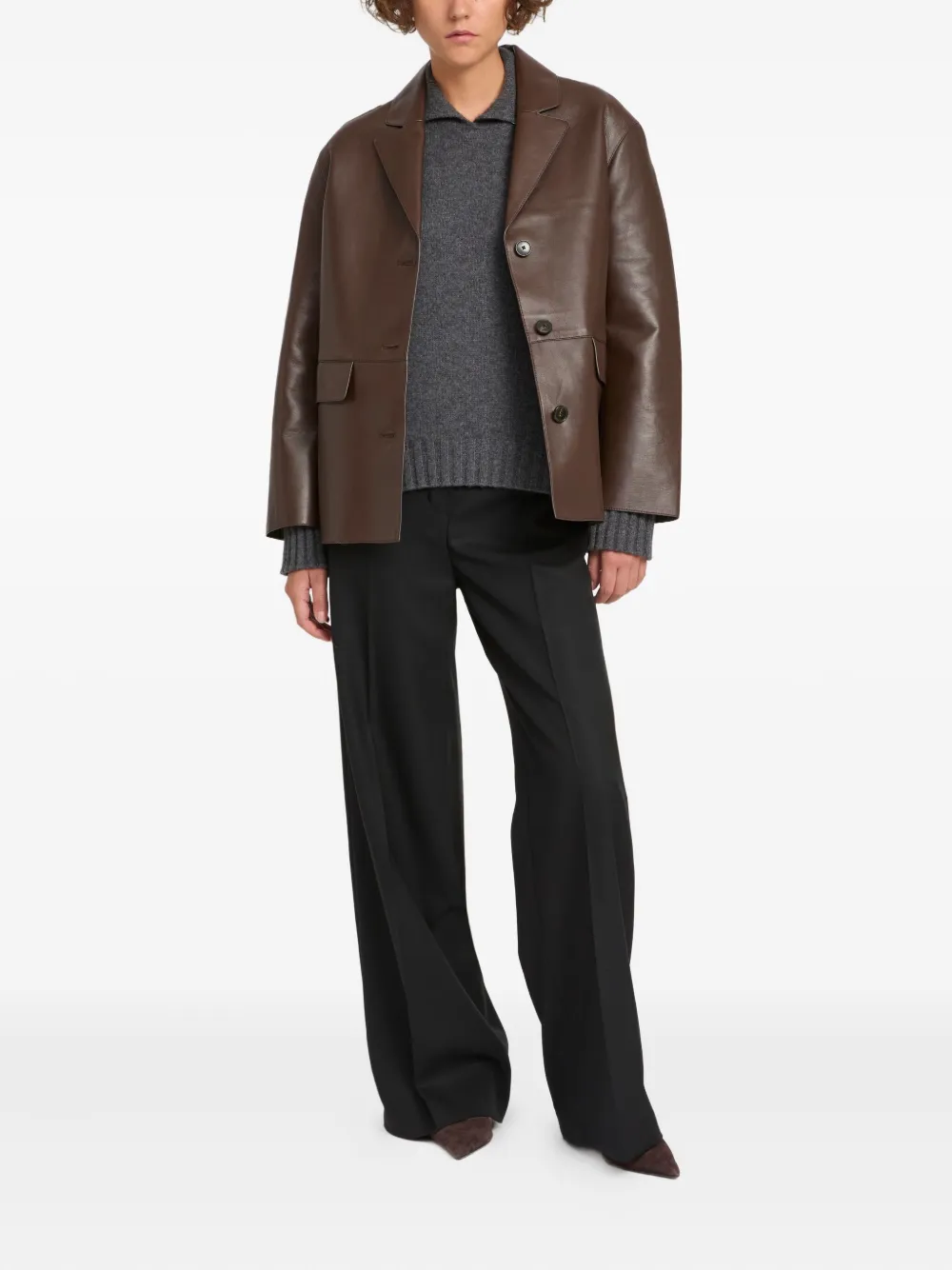 Yves Salomon leather jacket | Leather Jackets | Image 2