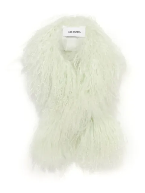 Yves Salomon lambwool scarf