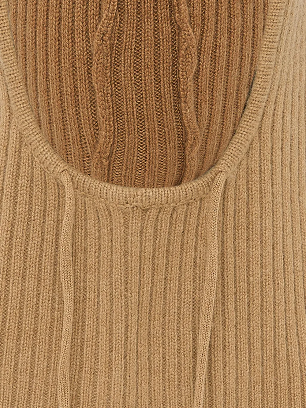 Yves Salomon ribbed-knit balaclava hat | Image 2