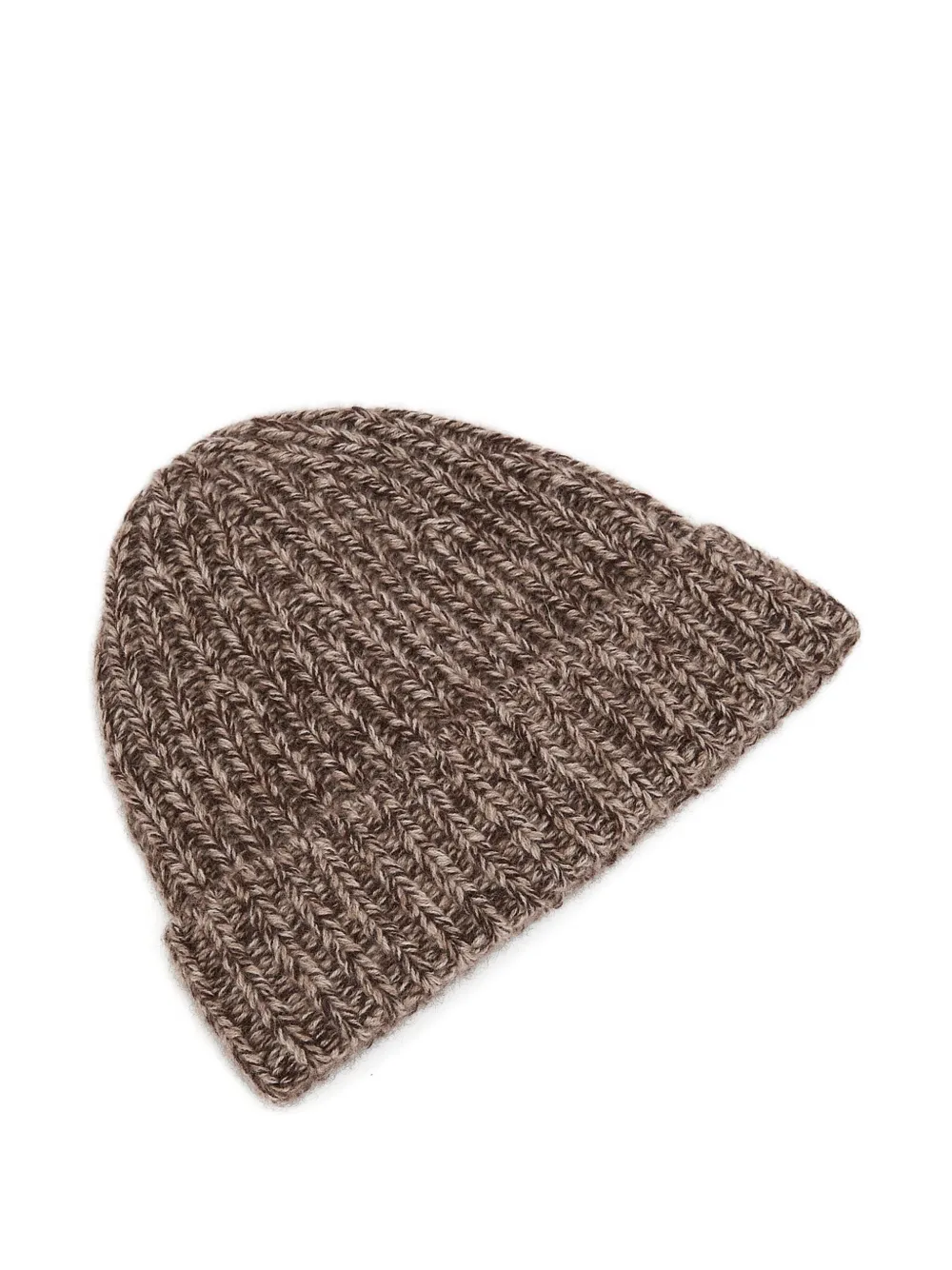 Yves Salomon cashmere thick-knit beanie - Bruin