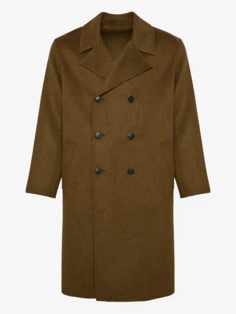 Yves Salomon manteau en cachemire mélangé à design réversible