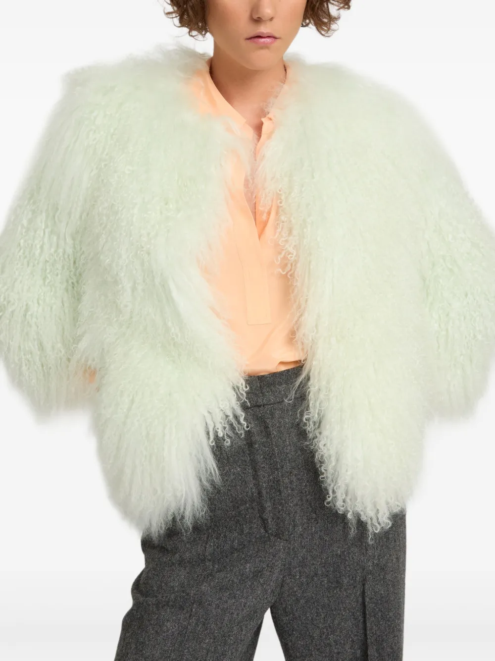 Yves Salomon shearling jacket | Faux Fur & Shearling Jackets | Image 2