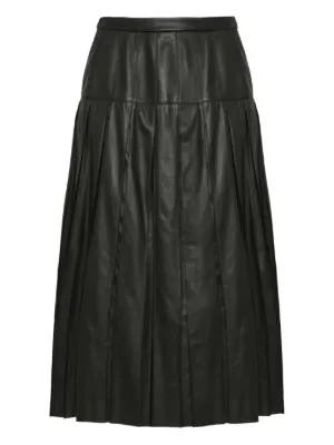 Balenciaga レザースカート | ブラック | FARFETCH JP