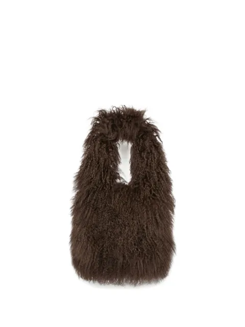Yves Salomon shearling shoulder bag