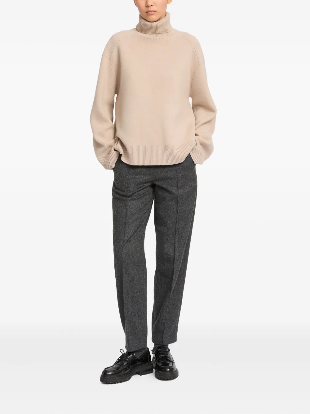 Yves Salomon roll-neck knit sweater | Knitted Sweaters | Image 2