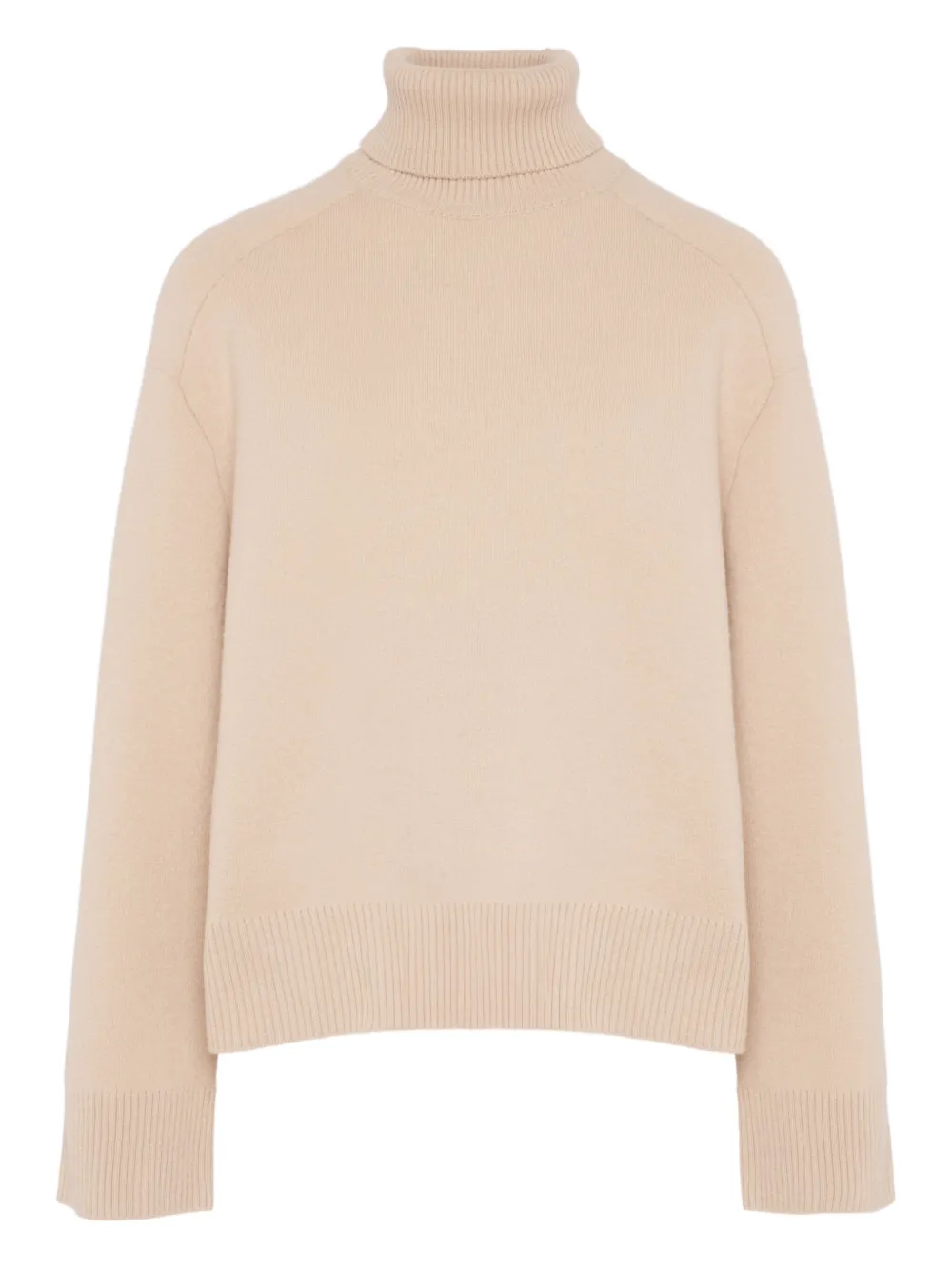 Yves Salomon roll-neck knit sweater | Neutrals | Image 1