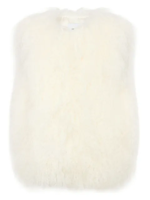 Yves Salomon lambskin gilet