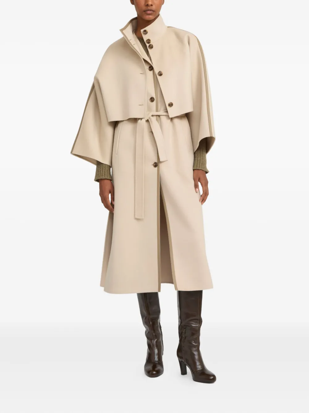 Yves Salomon double-sided cape jacket | Capes | Image 2
