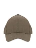 Yves Salomon curved-brim cap - Brown