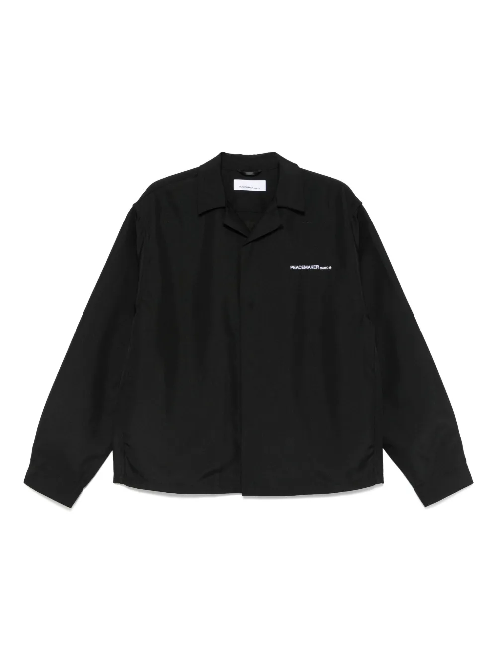 Peacemaker Oamc floral-print shirt | Black | Image 1