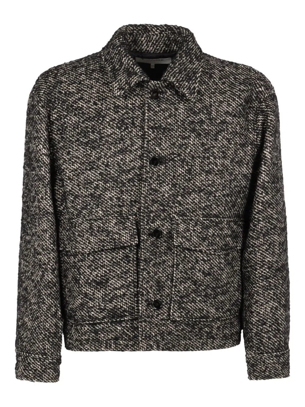 FRAME mélange-effect jacket | Grey | Image 1
