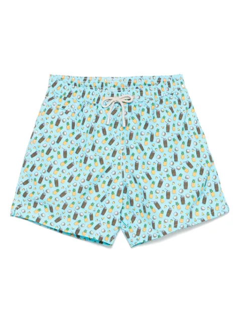 MC2 Saint Barth graphic-print swim shorts