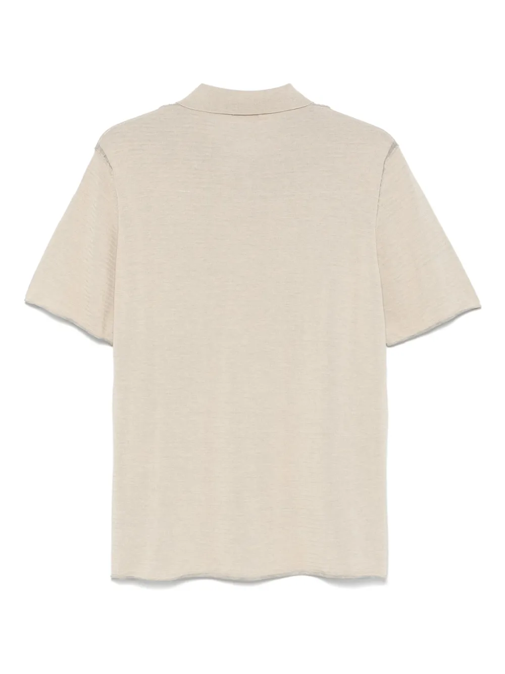Transit short-sleeve polo shirt - Beige