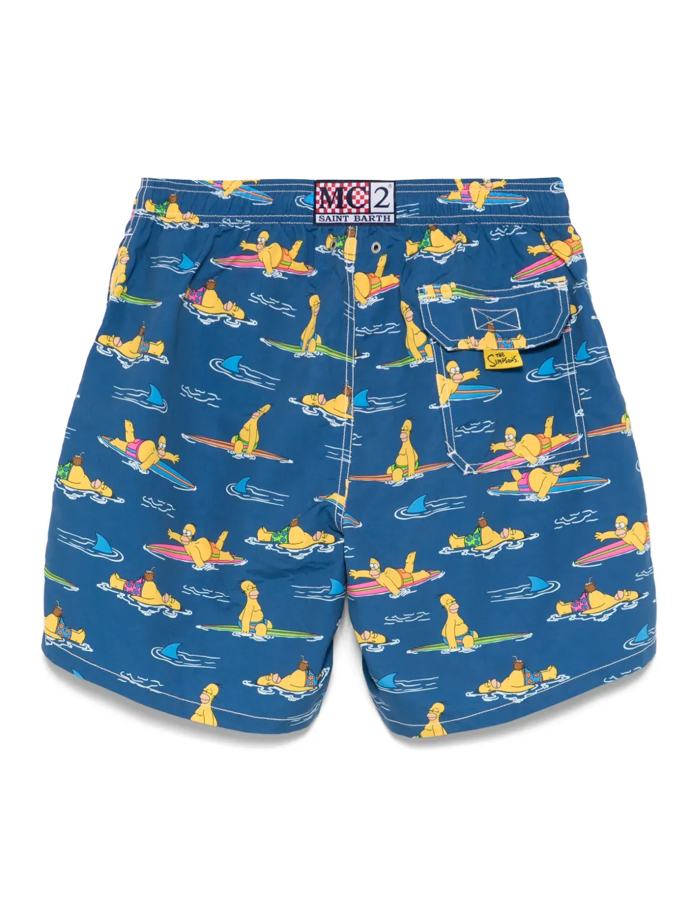 MC2 Saint Barth graphic-print swim shorts | Swim & Board Shorts | Image 2