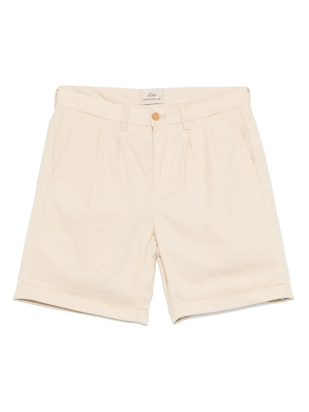 PENINSULA SWIMWEAR short de lino y algodón | neutro | Image 1