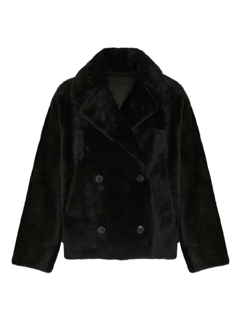 Yves Salomon double-breasted shearling jacket 