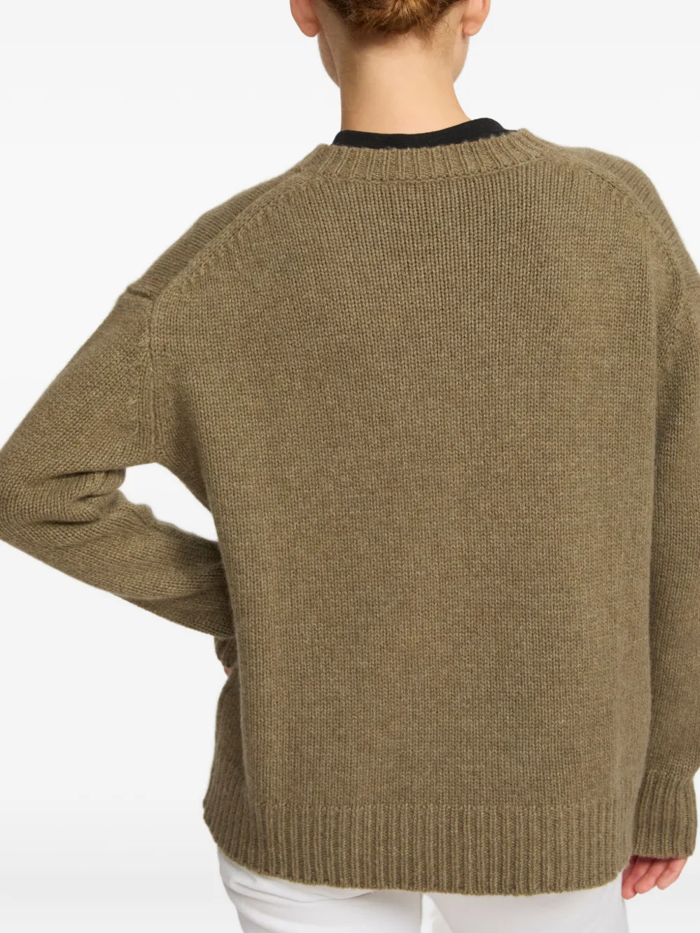 Yves Salomon Kasjmier trui Beige