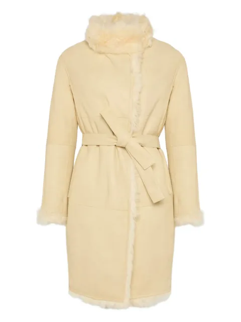 Yves Salomon abrigo reversible Toscana