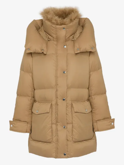 Yves Salomon hooded down coat