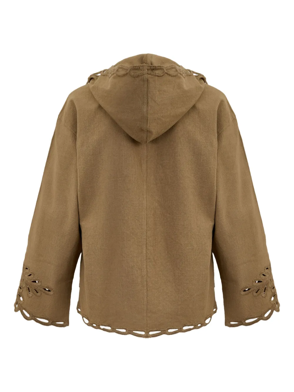 MARANT ÉTOILE Solvi katoenen top - Bruin