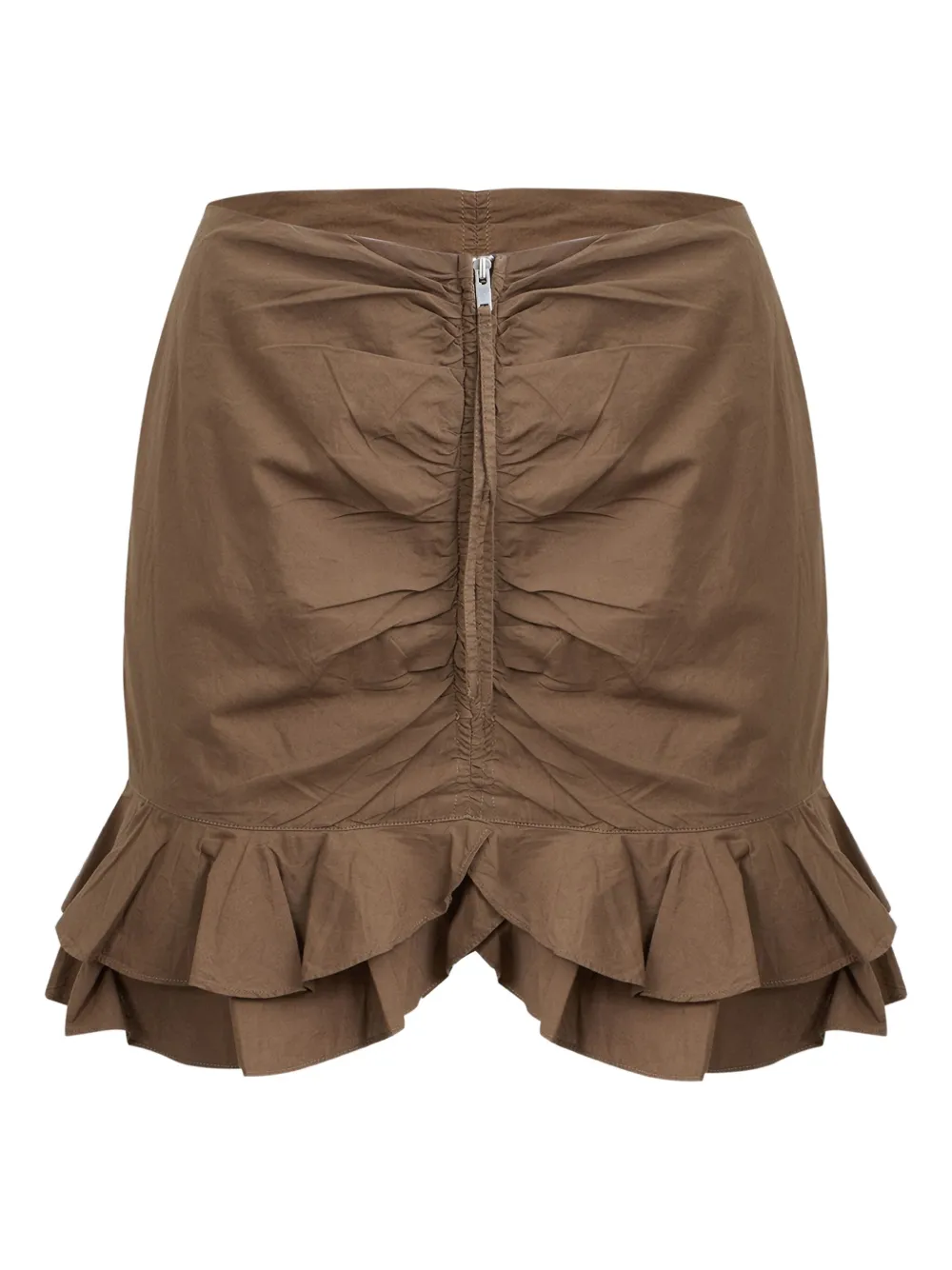 MARANT ÉTOILE falda Breenea de algodón | marrón | Image 1