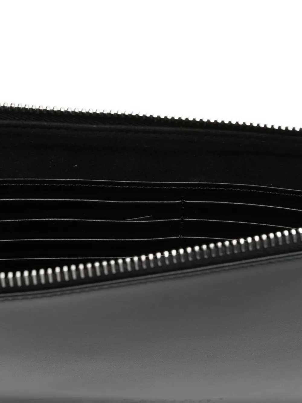Orciani Machine Francaise geruite clutch Zwart